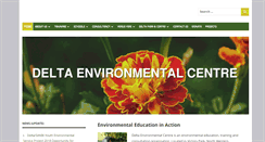 Desktop Screenshot of deltaenviro.org.za